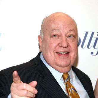 Roger Ailes==THE HOLLYWOOD REPORTER Celebrates The 35 Most Powerful People in Media==The Four Seasons Restaurant, NYC==April 11, 2012.