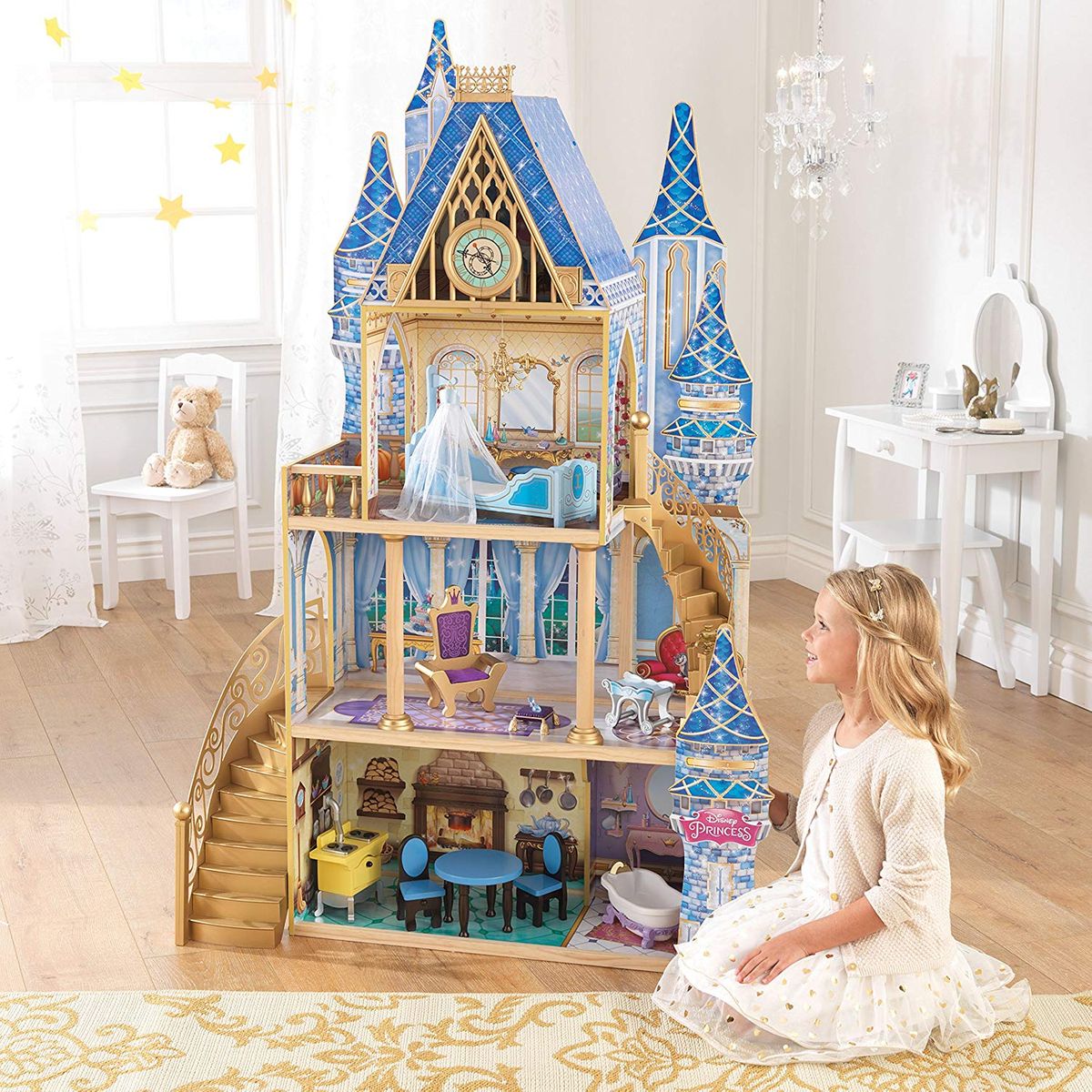 disney barbie castle dollhouse