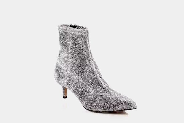 Rebecca Minkoff Sayres Glittery Sock Boot