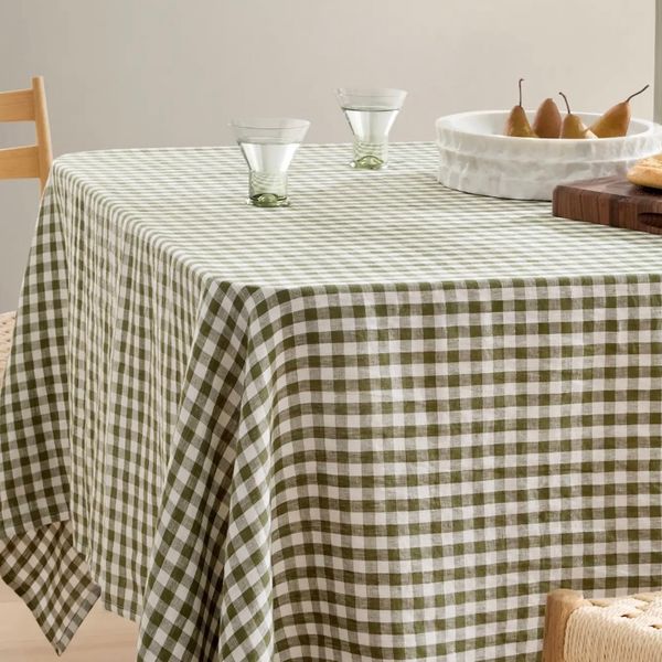 Quince European Linen Tablecloth - 70x126