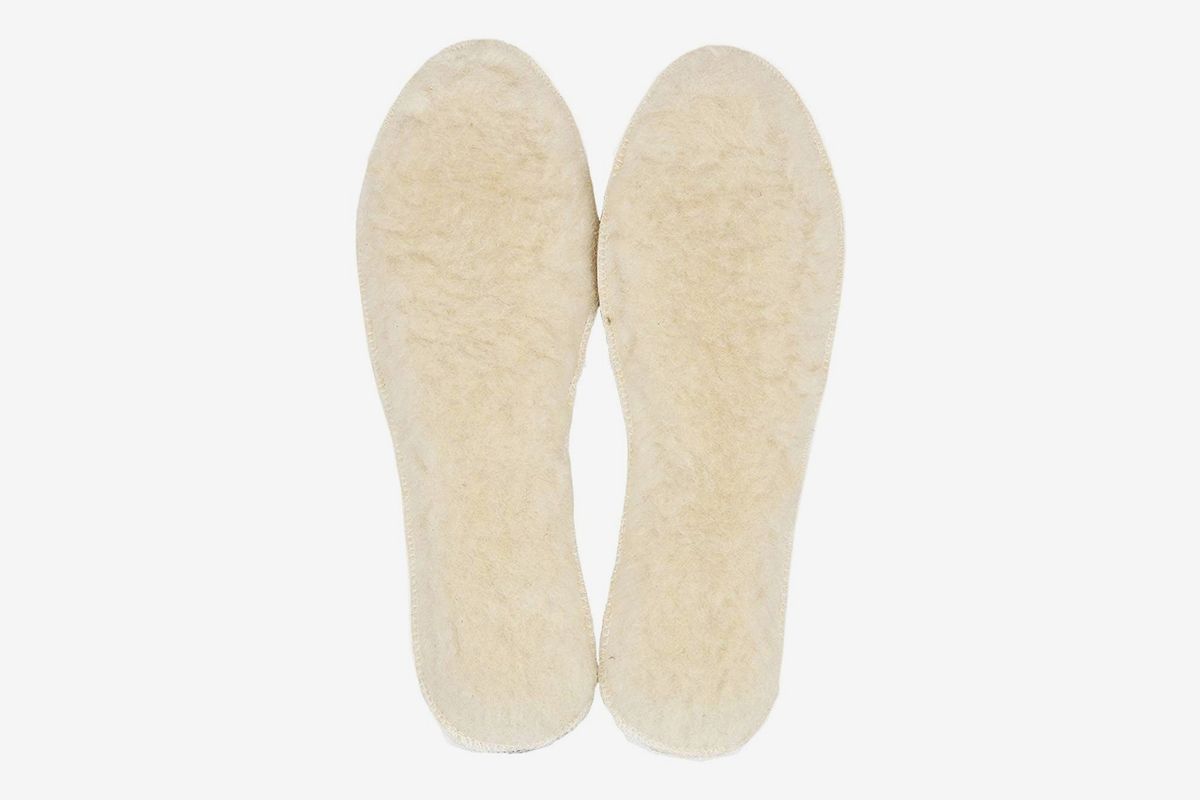 Fleece Lamb Wool Shoes Boots Sneakers Thermal Insoles Inserts Pads FDBU 