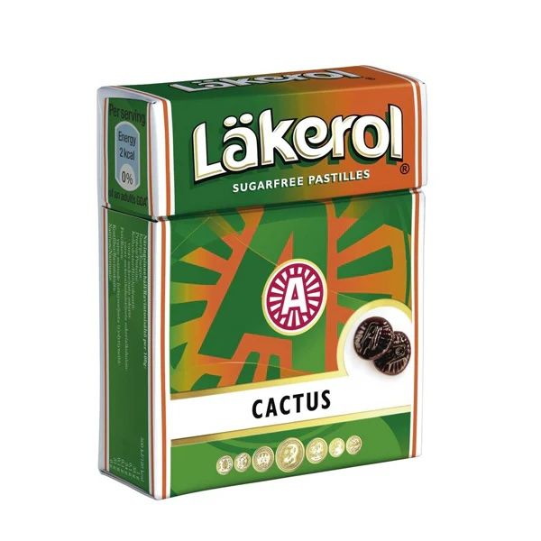 Lakerol Cactus Sugar Free Pastilles