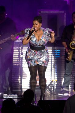 CLARKSTON, MI - JULY 30:  Jill Scott performs at DTE Energy Center on July 30, 2011 in Clarkston, Michigan.  (Photo by Scott Legato/Getty Images)