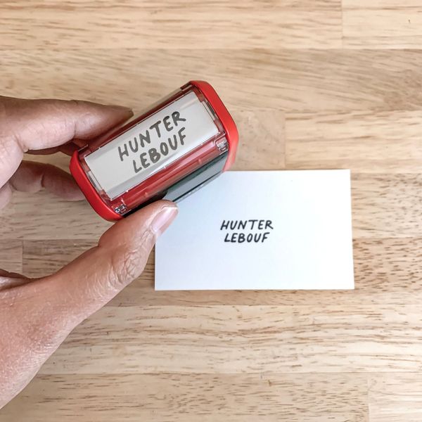 Self-Inking Clothing Name Stamp