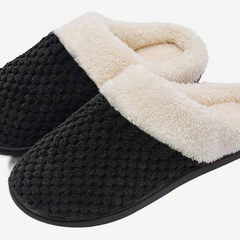womens fur lined slippers