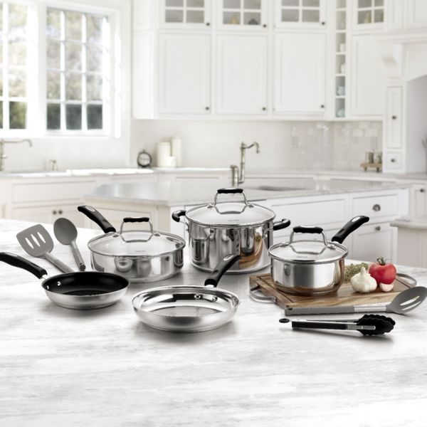 Cuisinart Stainless Steel 12-Piece Cookware Set