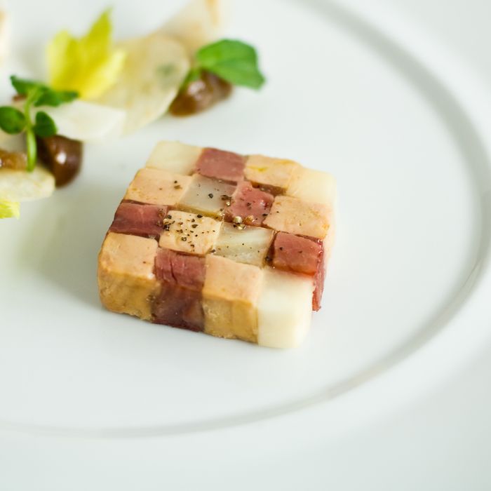 The Guinea fowl terrine at Daniel.