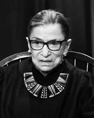 Ruth Bader Ginsburg.