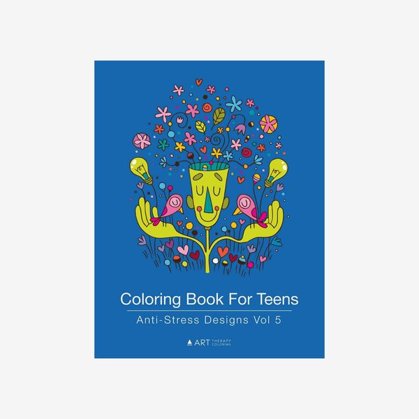 ‘Coloring Book for Teens: Anti-Stress Designs Vol 5’ 