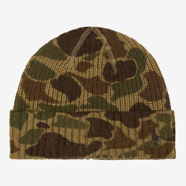 Polo Ralph Lauren Camo Ribbed Beanie