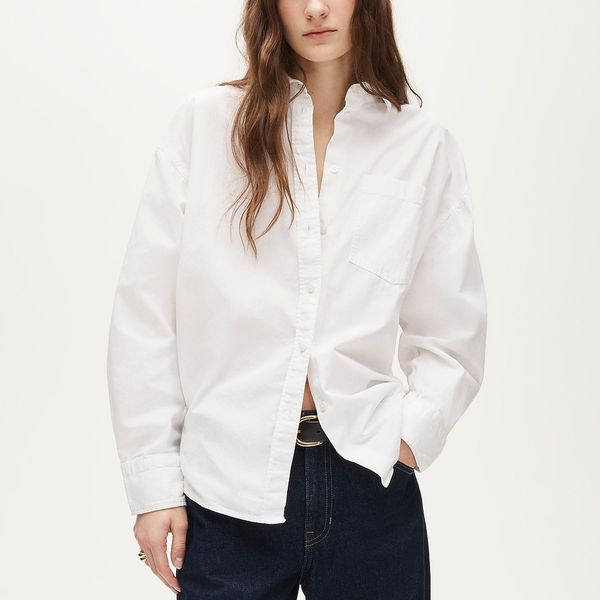 J.Crew Étienne Oversize Shirt in Lightweight Oxford