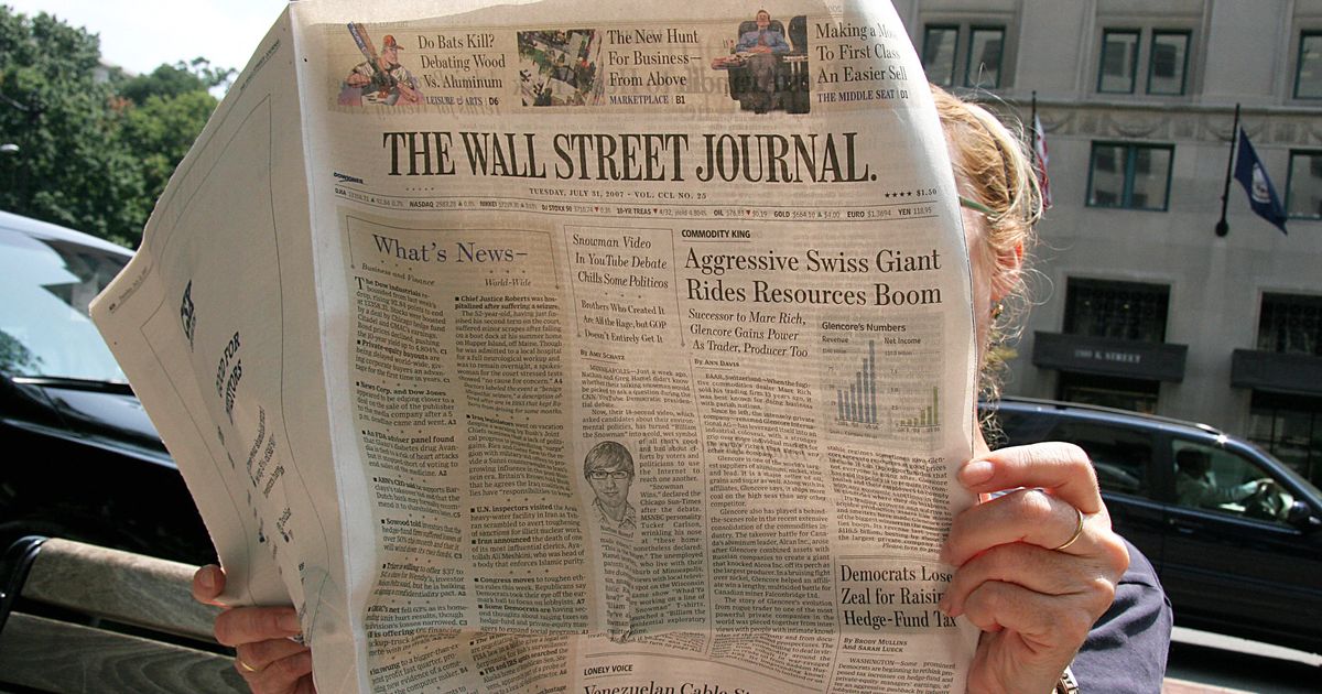 The Wall Street Journal Editorial Page s Persecution Complex