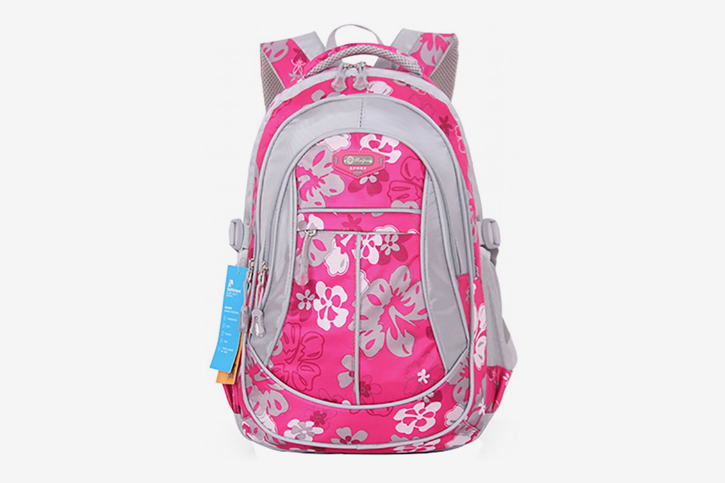 Fashion Floral Print Backpack Flower Pattern Women Back Pack School Bookbag Black Bags For Teenage Girls black flower small 