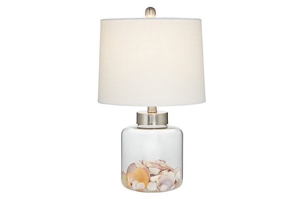 Glass Canister Small Fillable Accent Lamp