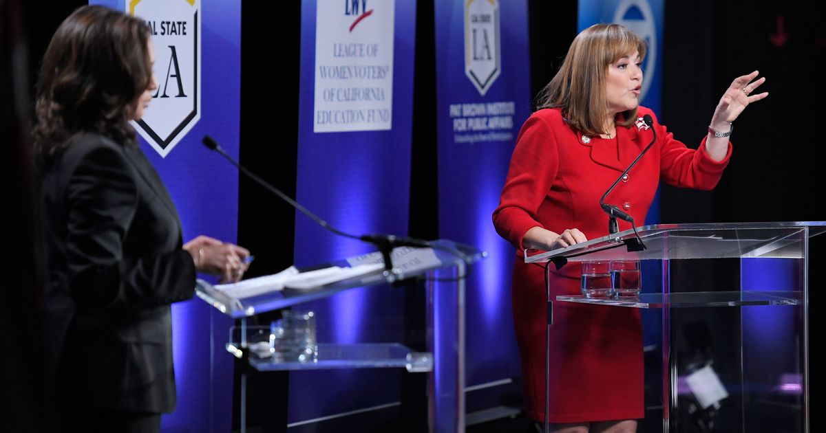 Loretta Sanchez Awkwardly Dabs During Debate