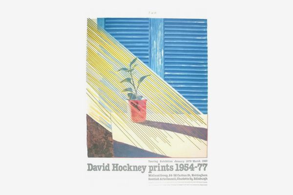 David Hockney Sun From the Weather Series Poster