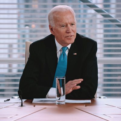 Joe Biden in the endorsement episode of The Weekly.