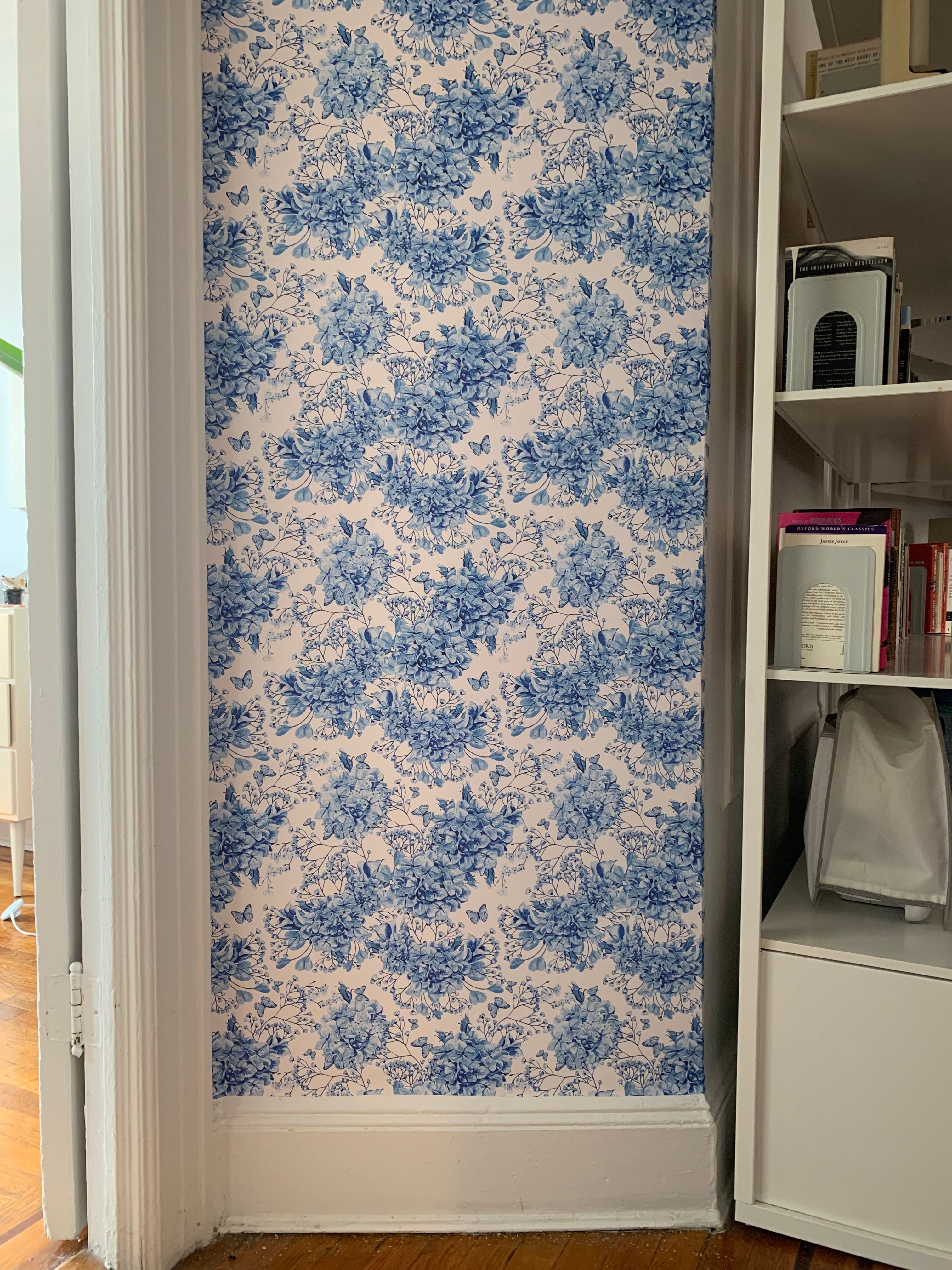 She Covered her Walls in What??? DIY Wallpaper Alternatives - The Crazy  Craft Lady