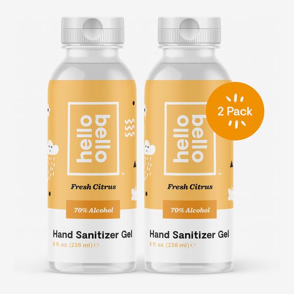 Hello Bello Hand Sanitizer Gel, Citrus, 2-Pack