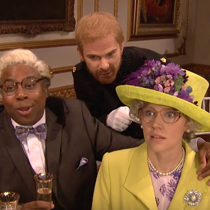SNL's royal wedding reception.