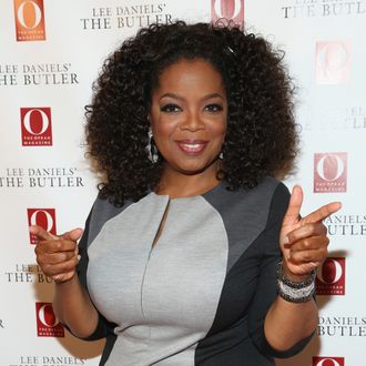  Oprah Winfrey attends the O, The Oprah Magazine's special advance screening of 