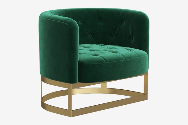 Pacey Tufted Velvet Accent Chair