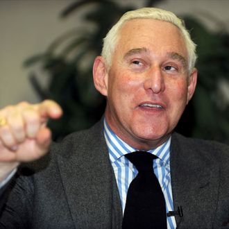 Roger Stone talking about his decision to back Kristin Davis to run for Governor. 