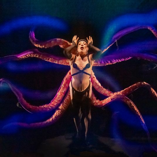 Joey Arias in 'Arias With a Twist,' at the HERE Arts Center.
