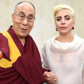 Lady Gaga Joins His Holiness the Dalai Lama to Speak to US Mayors About Kindness
