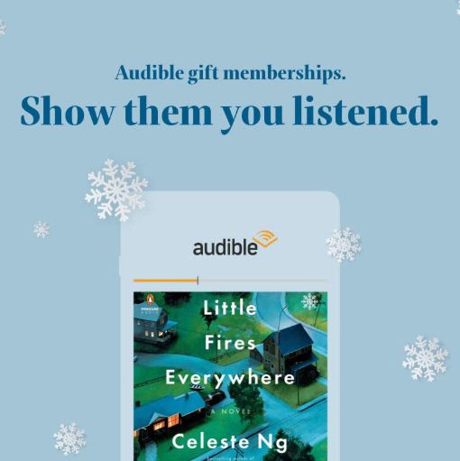 Three-Month Audible Subscription