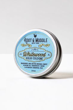Root and Muddle Whitewood Solid Cologne