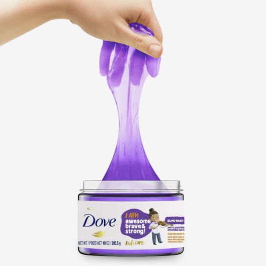 Dove Kids Care Hypoallergenic Slime Wash (Berry Smoothie)