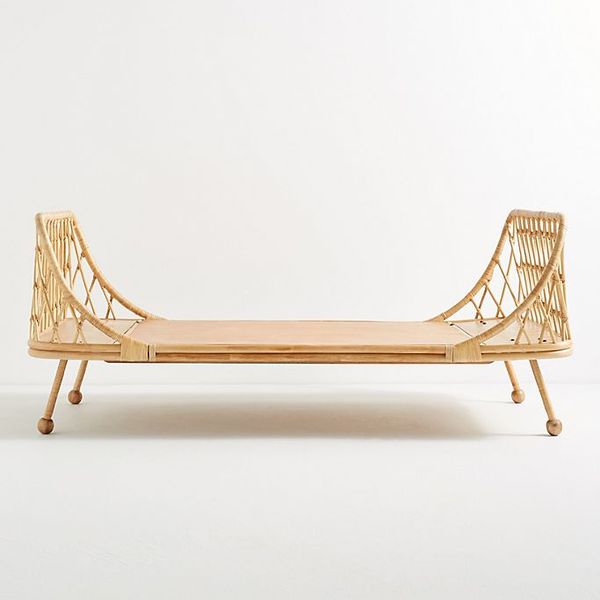 Anthropologie Pari Rattan Daybed