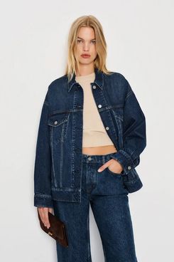Reformation Brooks Oversized Denim Jacket