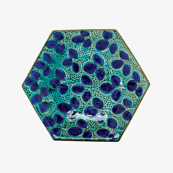 Malaika Clover Hexagon Dessert Plate