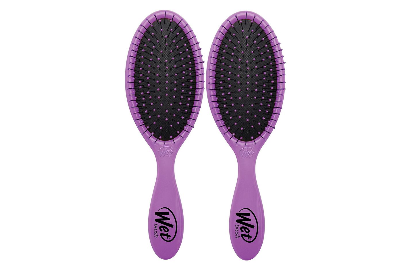 Wet Brush 2 Piece Original Detangler Hair Brush Purple