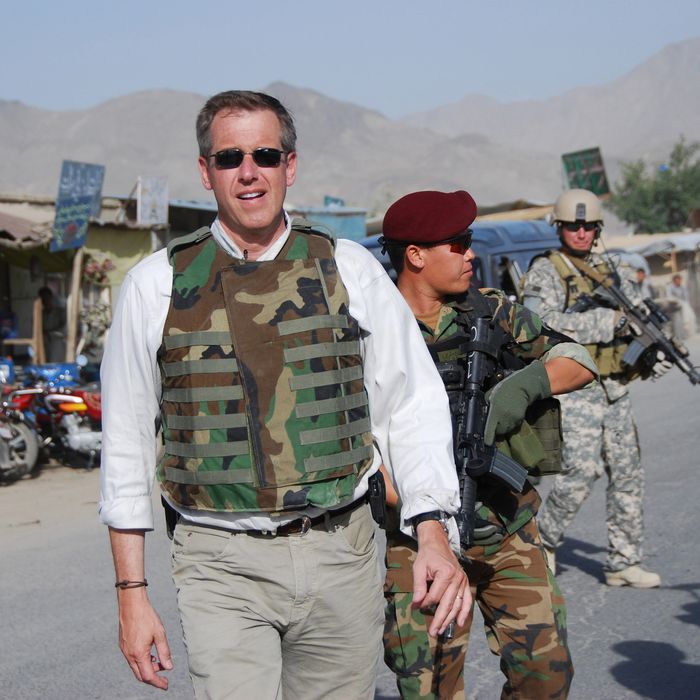 NBC Nightly News anchor Brian Williams visits with U.S. Special Forces in Afghanistan 