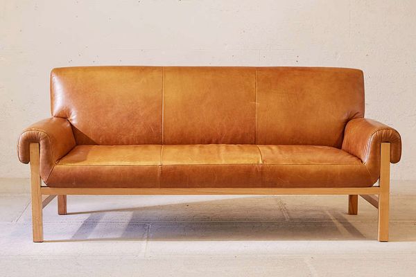 Sofas On At Urban Outfitters 2018, Cresley Leather Sofa