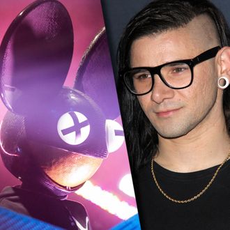 deadmau5 and skrillex friends