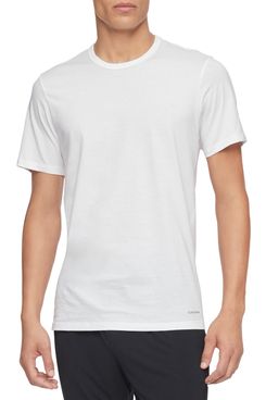 Calvin Klein - Pack de 3 camisetas ajustadas de algodón con cuello redondo
