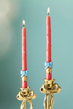 Anthropologie Festive Icon Taper Candles - Set of 2