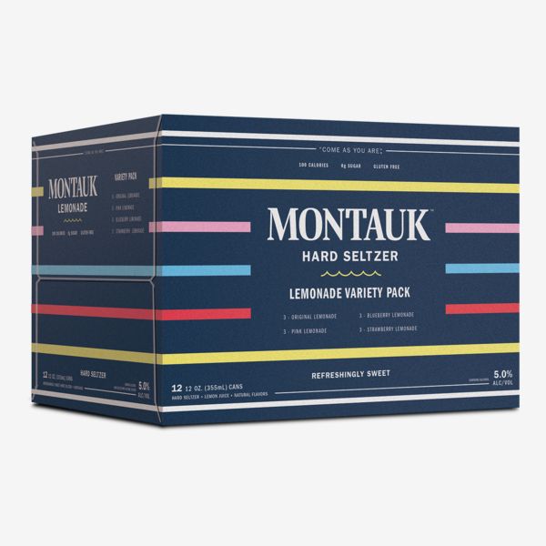 Montauk Hard Seltzer Lemonade Variety Pack, 12-Pack