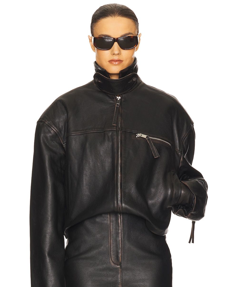 Is the Helsa Funnel-Neck Leather Jacket Worth It?