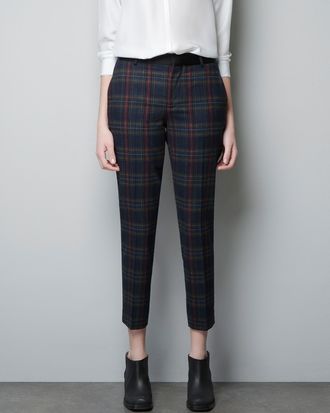 Best Bet: Zara Checked Trousers