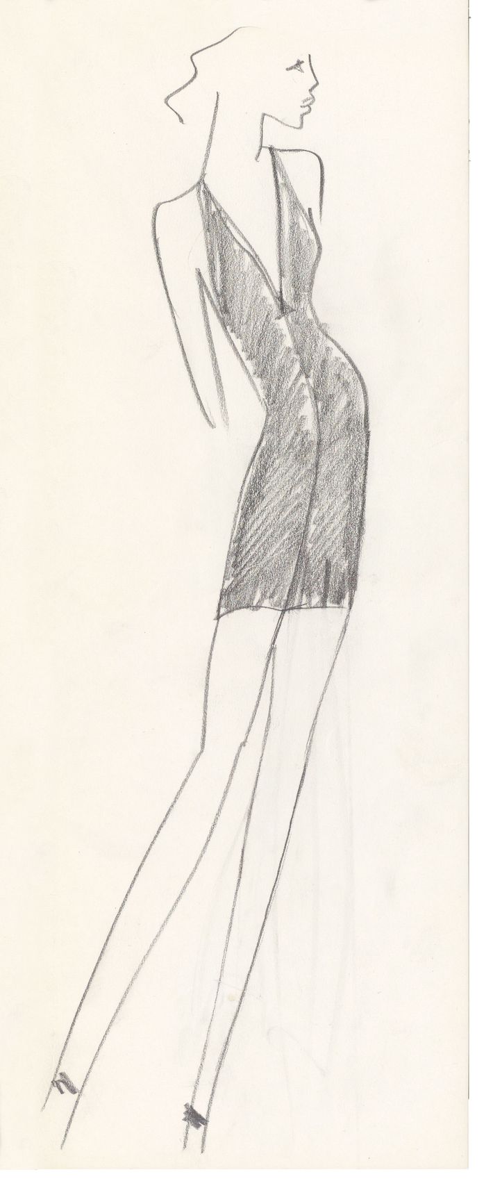 See Saint Laurent’s Sketches From His Scandal Collection