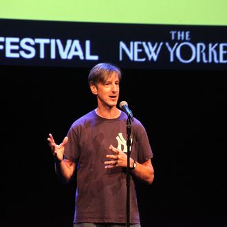 Andy Borowitz attends The 2011 New Yorker Festival: The Moth Event hosted by Andy Borowitz at Acura at SIR Stage37 on September 30, 2011