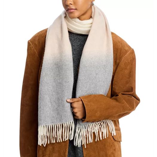 C by Bloomingdale's Cashmere Ombré Oversized Scarf