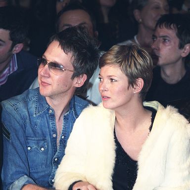 13 Mar 2001 — Original caption: Kate Moss with her companion Jefferson Hack, Edito-r of the British fashion magazine ‘Dazed and Conf-used’. — Image by © Stephane Cardinale/Sygma/Corbis