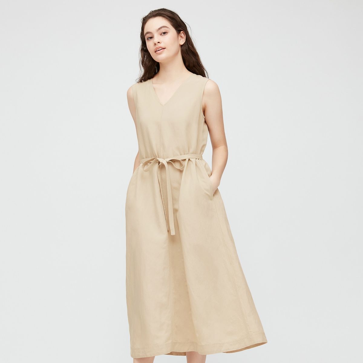linen sack dress