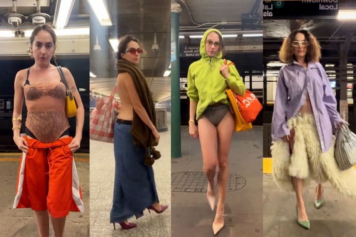 Gym shorts and a leotard: subway rider's bonkers looks divide TikTok, Fashion